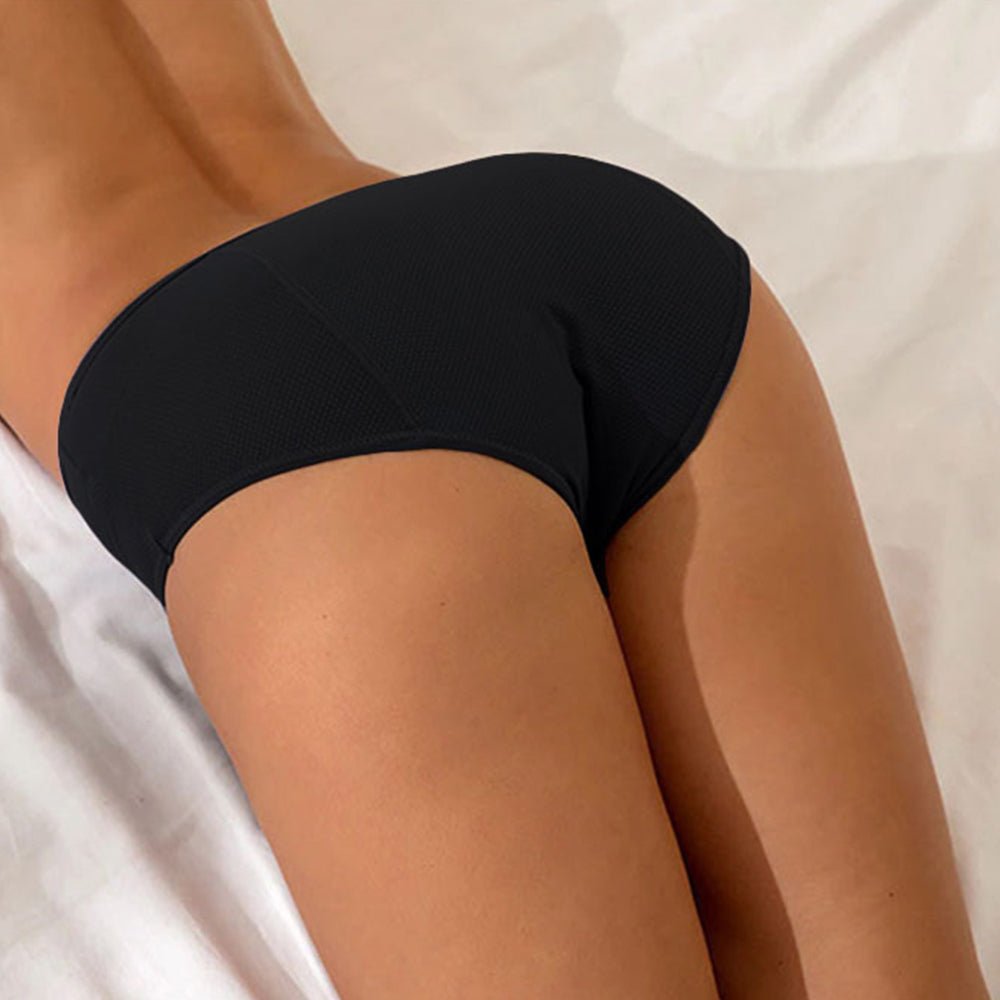 Comfy & Discreet Leakproof Underwear 5-Pack (Black) - Image 3